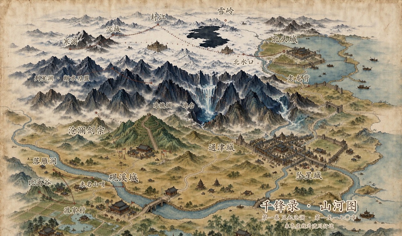 千锋录 · 山河图